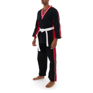 Combinaison de karaté légère sur mesure, vente chaude, combinaison de jiu-jitsu en coton avec broderie de logo personnalisée - Product Image 2