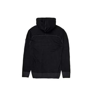 Sudadera Deportiva Ligera de Lana Tejida para Hombre, Tallas 50-54, Diseño Sólido, con Cierre, Bordado 3D, Color Negro - Product Image 2