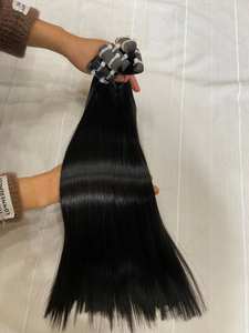 Extensions de cheveux en gros, bande adhésive, Extensions de cheveux humains lisses, de haute qualité - Product Image 2