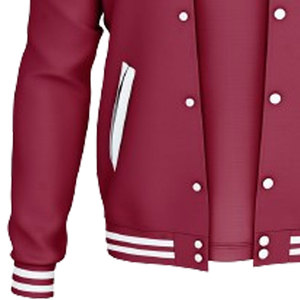 เสื้อแจ็คเก็ต Letterman แบบกําหนดเองการออกแบบที่ไม่ซ้ํากันเสื้อแจ็คเก็ต Letterman คุณภาพสูงสําหรับผู้ชายในขนาดผู้ใหญ่ - Product Image 5