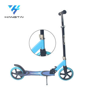 Trottinette pliable à 2 grandes roues, en Aluminium, adulte, Logo personnalisé, usine, vente en gros - Product Image 4