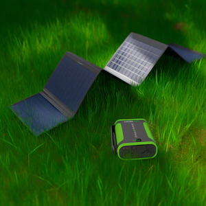 Station d'alimentation portable EXP96PRO APEX avec pack de panneaux solaires 60W - Product Image 3
