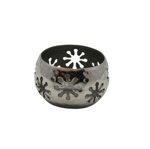 Diseño elegante, decoración navideña, vela votiva redonda de hierro Chapado en latón, votiva para decoraciones de iluminación, hecha a mano, personalizada - Product Image 6