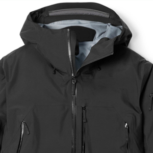 Veste de ski à capuche personnalisable de haute qualité pour hommes, fermeture à glissière respirante, vêtements de neige directement du fabricant - Product Image 2