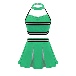 Nouveaux uniformes de cheerleading tendance, design gratuit, séchage rapide, vente en gros, personnalisés, brillants, de haute qualité, pour toutes les équipes. - Product Image 5