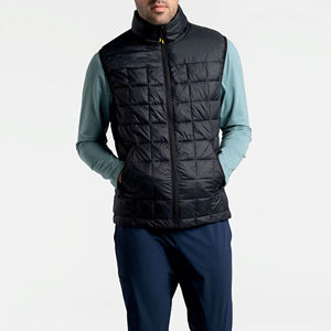 Vente en gros Gilet matelassé élégant pour hommes, vêtements d'extérieur légers et chauds isolés pour l'hiver, imperméables avec logo personnalisé - Product Image 1