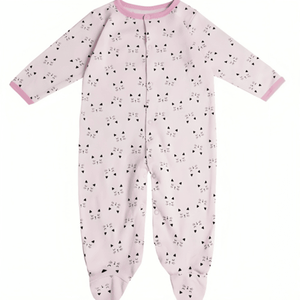 100 Percent Cotton Children Sleep Suits Fashion Style Home Clothes for Boys and <b>Girls</b> Baby Coverall Warm and Comfortable - Product Image 1