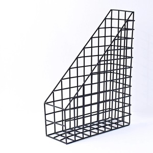 Farmhouse-Style <b>Metal</b> Wire Wall Mount Magazine Holder Space-Saving Home Office <b>Storage</b> Organizer Iron Wire Rack <b>Storage</b> <b>Baskets</b> - Product Image 1