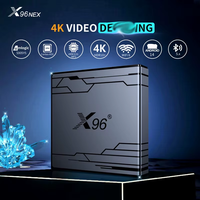 Boîtier Smart TV X96 NEX Quad Core Android 14 avec décodage vidéo 4K UHD, OpenGLES/Vulkan, Wi-Fi double bande pour divertissement à domicile 5.0