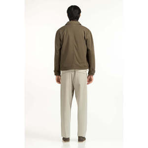 Vestes décontractées en cuir véritable à col montant, design réversible, taille XS, finition enduite pour l'automne, coupe classique MN-JKT-WS25-043 - Product Image 2