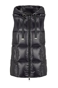 Chaqueta de plumón ligera para invierno, chaleco corto, manga corta, estampado liso, abrigos de piel a precio económico - Product Image 4
