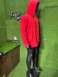 Custom Essentials Hoodies Hombres 100% Algodón Oversize Drop Shoulder Full Zip up Hoodie Heavyweight Zip up sudaderas con capucha para hombres - Product Image 2