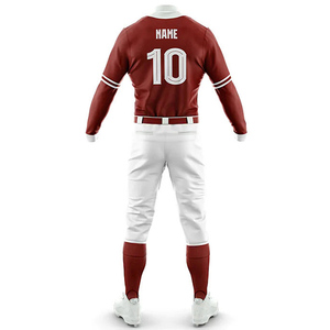 Meilleures ventes de maillots de baseball personnalisés en sublimation, uniformes vierges, design gratuit, uniformes de baseball pour hommes - Product Image 4