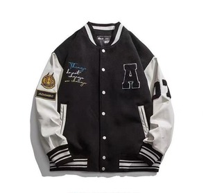 Veste de Baseball Formelle Homme Personnalisée de Haute Qualité avec Capuche Respirante et Écologique, Fabrication OEM - Product Image 2