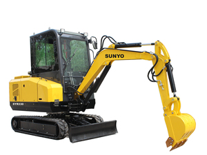 Miniexcavadora Diesel SYR340 con Bomba de Motor y Caja de Cambios - Product Image 2