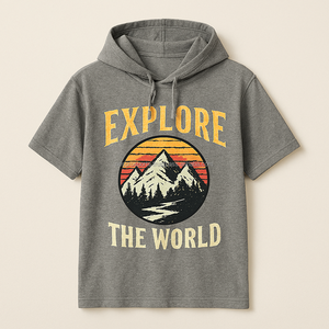 T-shirt unisexe décontracté en coton 100% de qualité supérieure, surdimensionné, imprimé sur mesure, respirant, léger et à séchage rapide - Product Image 5