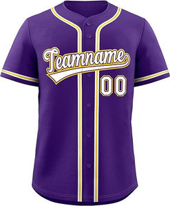 Maillots de baseball et de softball pour jeunes de la meilleure qualité Impressions par sublimation personnalisée Uniformes en polyester respirant Prix raisonnable OEM - Product Image 4