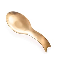 Repose-cuillère en acier inoxydable en forme de poisson, best-seller, écologique, compatible lave-vaisselle et four, décoration de cuisine