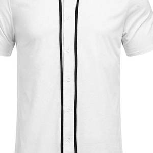 Uniforme de baseball, nouveau modèle de baseball avec broderie blanche, nouveau modèle personnalisé pour hommes - Product Image 5
