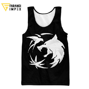 Custom logo 100% Cotton <b>Men</b> Wholesale Summer Gym <b>Men's</b> Sports Cotton <b>Vest</b> Running Fitness <b>Basketball</b> Training Tank Top for <b>Men</b> - Product Image 5