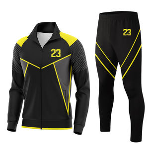 Conjuntos de chándal con logotipo personalizado, ropa deportiva, ropa de entrenamiento, sublimación, chándal de 2 piezas, chándal cómodo para hombre - Product Image 1