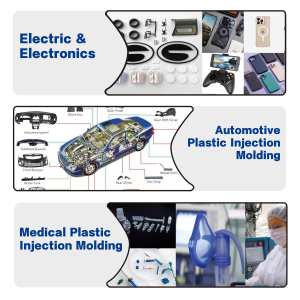 Moldes personalizados Fabricación de metal Maquinaria de construcción Parte Silicona Cnc Oem Suministros de precisión de plástico Servicio de inyección de moldes - Product Image 4