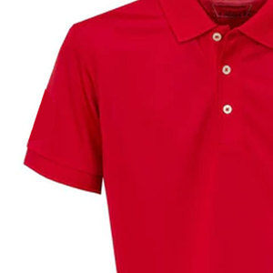 เสื้อเจอร์ซี่ย์แขนสั้นผ้าถักโลโก้ตามสั่งผ้าคอตตอน100% สีทึบดีไซน์ล่าสุด - Product Image 4