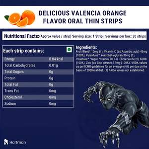 Tiras Orales de Inmunidad con Vitamina C, Zinc y Saúco para una Defensa Natural Más Fuerte - Product Image 4