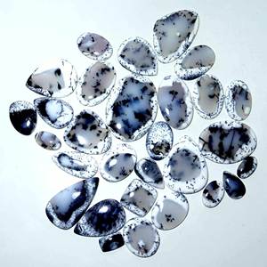 อัญมณีควอตซ์เดนดริติกทำจาก100% อัญมณีทรงหลวมแบบธรรมชาติรูปทรงผสมสำหรับทำเครื่องประดับ - Product Image 6