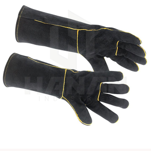 Gant de soudage en cuir de vachette résistant aux hautes températures gant de travail anti-brûlure spécial soudeur, gants de soudage de sécurité - Product Image 4