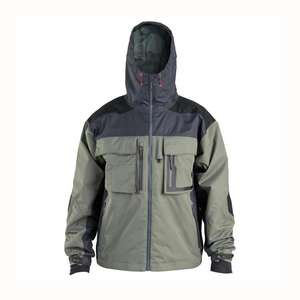 Exportateur professionnel Imperméable pour la course Veste imperméable Coupe-vent Randonnée Veste d'extérieur à capuche personnalisée pour hommes - Product Image 3