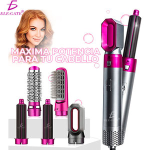 Spazzola Asciugacapelli Ionica 5 in 1 per Donne, Funzioni di Lisciatura e Arricciatura per lo Styling dei Capelli - Product Image 1