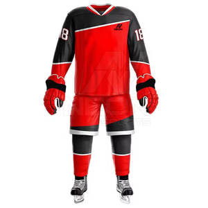 Uniforme de Hockey sobre Hielo para Equipo, Ajuste Delgado, Cómodo, Material Duradero, Hecho en Pakistán - Product Image 3