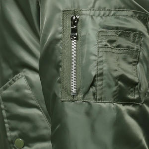 Blouson aviateur pour homme, vente en gros, nouveau design, style réversible, col montant, décoration de poche, vente chaude, vestes pour homme - Product Image 4