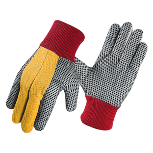 Gants à pois en PVC à forte adhérence Gants de sécurité durables pour l'assemblage de l'emballage et la manutention - Product Image 2