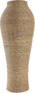 Handwoven Seagrass Decorative <b>Vase</b> 31inch Tall Natural Wrapped Centerpiece <b>Vase</b> for Boho Home Decor Farmhouse Coastal Living - Product Image 2