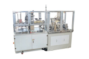 เครื่องผลิตถ้วยกระดาษสองชั้นอัตโนมัติรุ่นพิเศษ SMD-80A สำหรับถ้วยแบบผนังลูกฟูก - Product Image 3