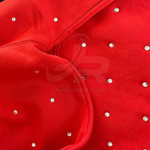 เสื้อฮู้ดประดับเพชรเทียมสุดเก๋ วิบวับระยิบระยับ สไตล์สตรีทแวร์ สำหรับแฟชั่นฤดูใบไม้ร่วงและฤดูหนาว - Product Image 5