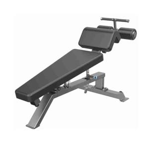 Banc abdominal en métal réglable et pliable pour des gymnases d'entraînement de base efficaces et une utilisation de musculation personnelle - Product Image 1