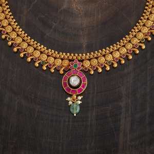 Antique Necklace 177929 Elegant <b>Wedding</b> <b>Accessory</b> - Product Image 3