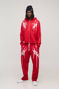 Sudaderas con Capucha Personalizadas para Hombre, 310 g/m², 100% Algodón, Bordadas, con Parches, de Invierno, Forro Polar Ecológico, Gruesas y Cómodas, ODM - Product Image 4