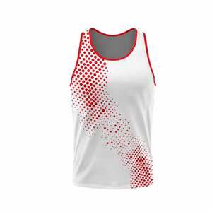 Camiseta sin mangas informal para hombre con logotipo personalizado del mejor fabricante, ropa deportiva para gimnasio, ajuste Regular, secado rápido, poliéster/algodón ligero - Product Image 1