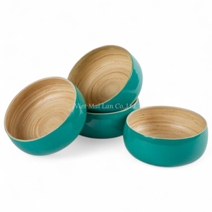 Ensemble de bols en laque classique en gros pour la maison et les restaurants, bols en coquille d'œuf durables en provenance du Vietnam pour la vente en gros - Product Image 3