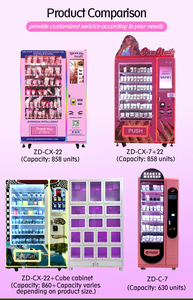 Máquina Expendedora de Pestañas de Acero Inoxidable Pequeña con Pantalla Táctil, Personalización de Logotipo Gratuita, Cumple con ADA, para Artículos de Belleza y Cosméticos - Product Image 3
