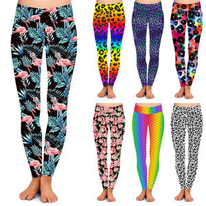 Factory <b>Sale</b> Custom Design Printed <b>Spring</b> Skinny Breathable Stretch High Waist <b>for</b> Leggings <b>for</b> Women - Product Image 1