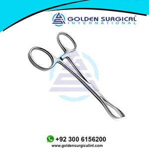 Pince à serviette chirurgicale Lorna, instruments vétérinaires et chirurgicaux, acier inoxydable 5,25, qualité supérieure - Product Image 4