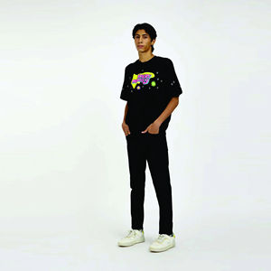 T-shirts surdimensionnés de haute qualité avec logo personnalisé T-shirt Streetwear essentiel T-shirts grande taille pour hommes - Product Image 5