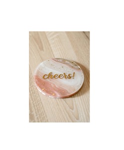 Beautiful Handmade 5mm Resin <b>coaster</b> Set <b>Heat</b> Resistant Feature for Home Decoration Crafted Durable Material Suitable for - Product Image 1