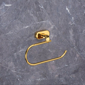 Rond de serviette en acier inoxydable de qualité supérieure PP-2302 demi-cercle vaisselle en forme de C en vrac en gros pour les restaurants hôtels événements de mariage - Product Image 1