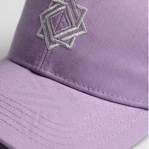 Gorra de Béisbol de Lujo con Diseño de Hojas a Rayas, Bordado 3D, Visera Curva Desgastada, 100% Algodón, Estilo Premium - Product Image 4